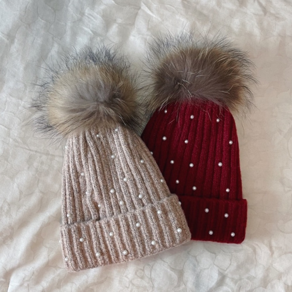 Kids Pom Pom Beanie!